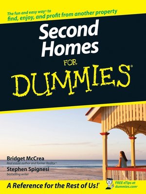 cover image of Second Homes for Dummies